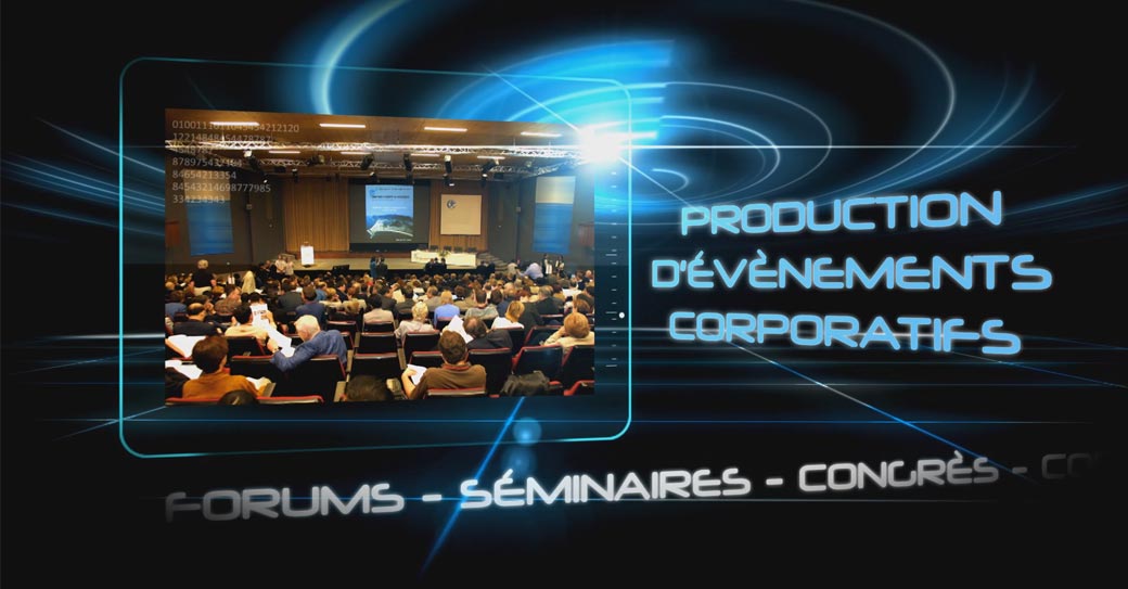 Production d'événements corporatifs - PMD