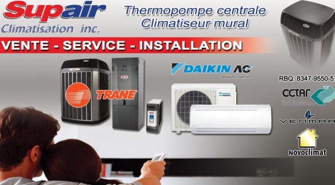 PMD worls for your comfort – Supair Climatisation